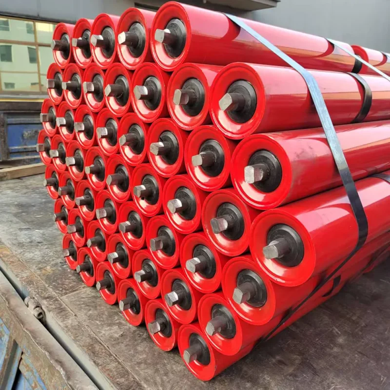 Conveyor Rollers & Idlers for Belt Conveyor System - Conveyor Rollers - 腾远钴铜资源