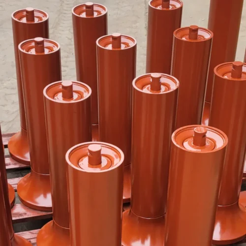 Friction Conveyor Idler - Conveyor Rollers - 腾远钴铜资源