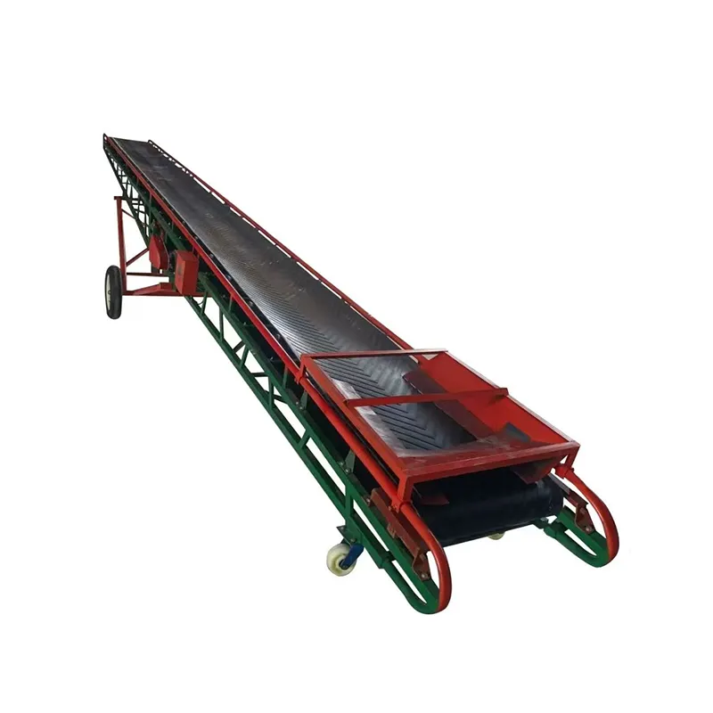 Movable Lifting Telescopic Conveyor - Belt Conveyor - 腾远钴铜资源